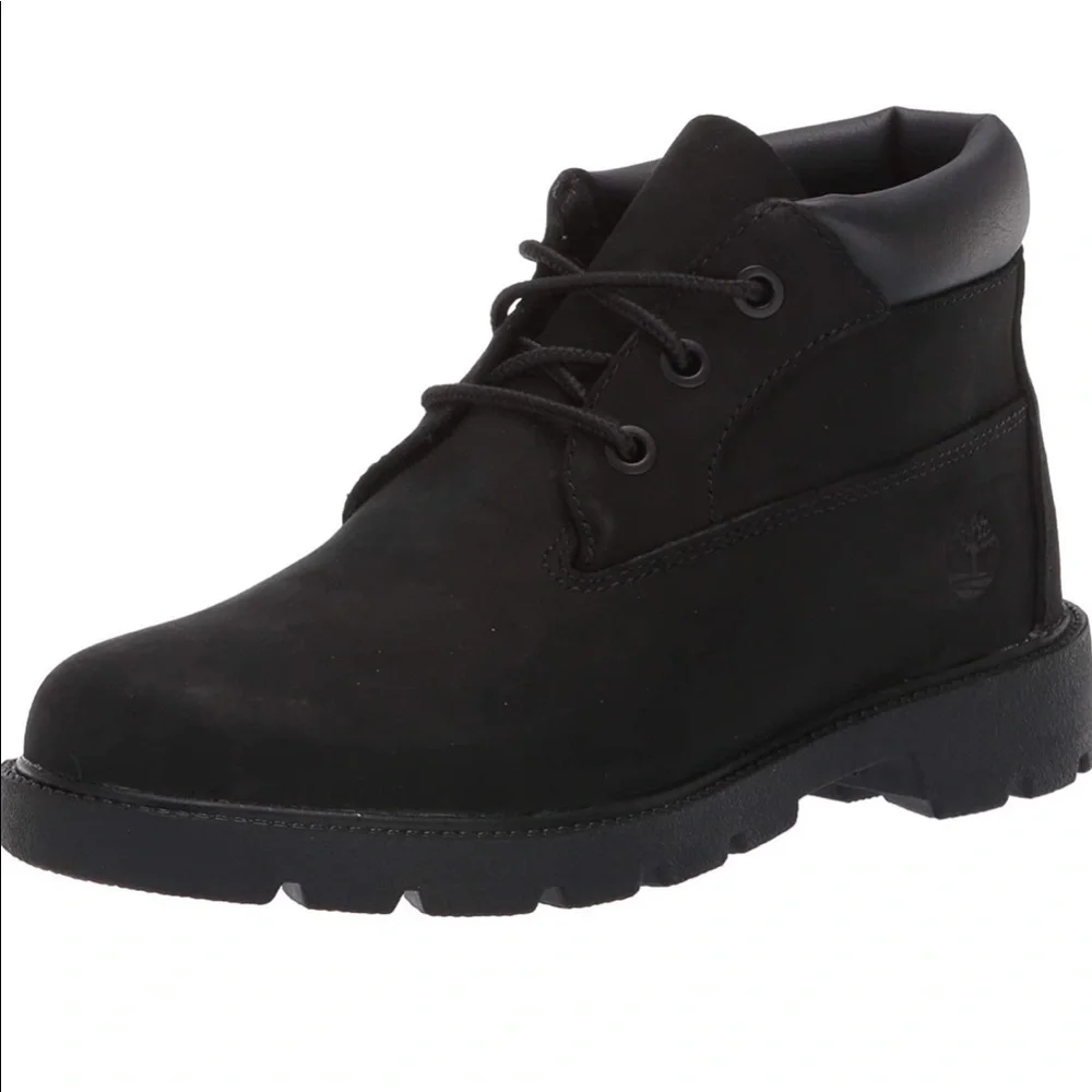 timberland classic unisex chukka black ankle boots size 2